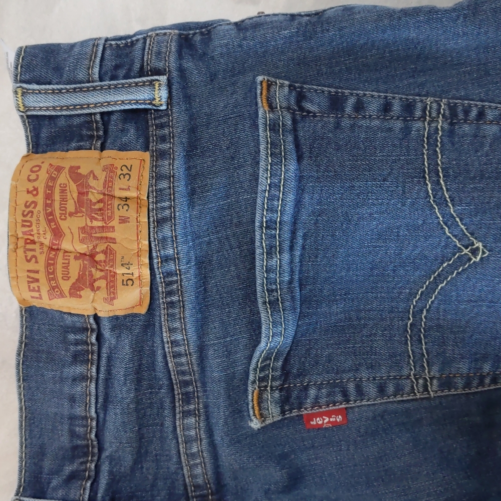 Levi's 514 slim stretch fit size 34x32